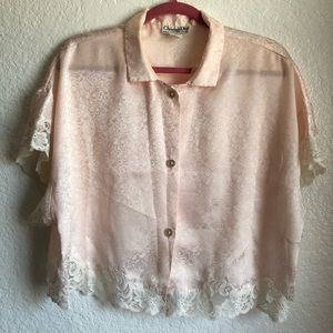 Vintage Christian Dior light pink Lingerie